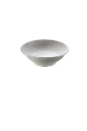 Hermia Bol de Porcelana de 20 cm Blanco